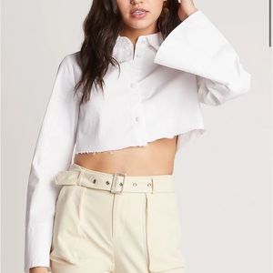 NWT Choosey Mulberry Button Up Top